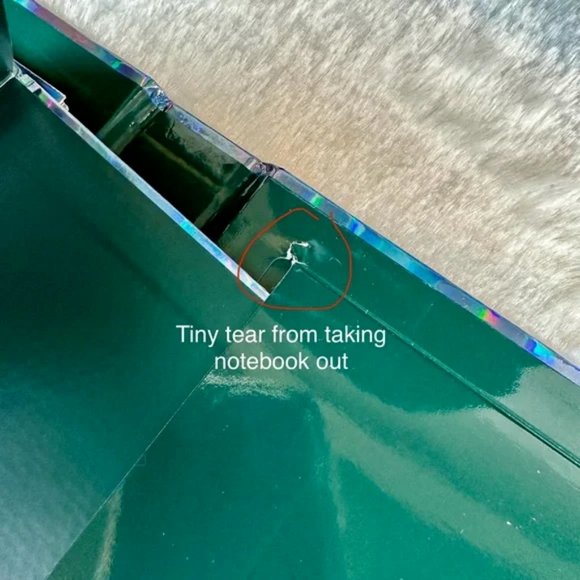 Gucci Chrome Notebook, stickers, Notecards and Envelope set with shoppin… - Picture 14 of 14